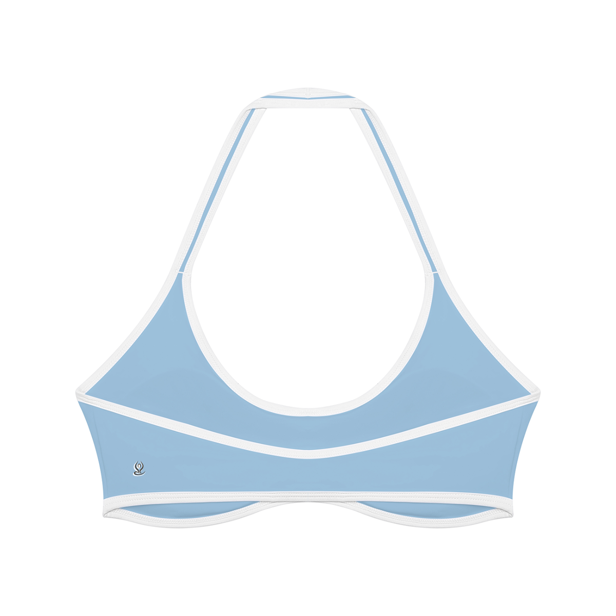 Women's Halter Color Block Yoga Sports Bra