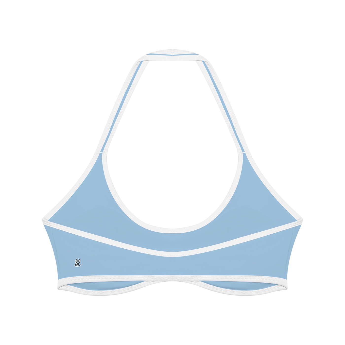 Women's Halter Color Block Yoga Sports Bra