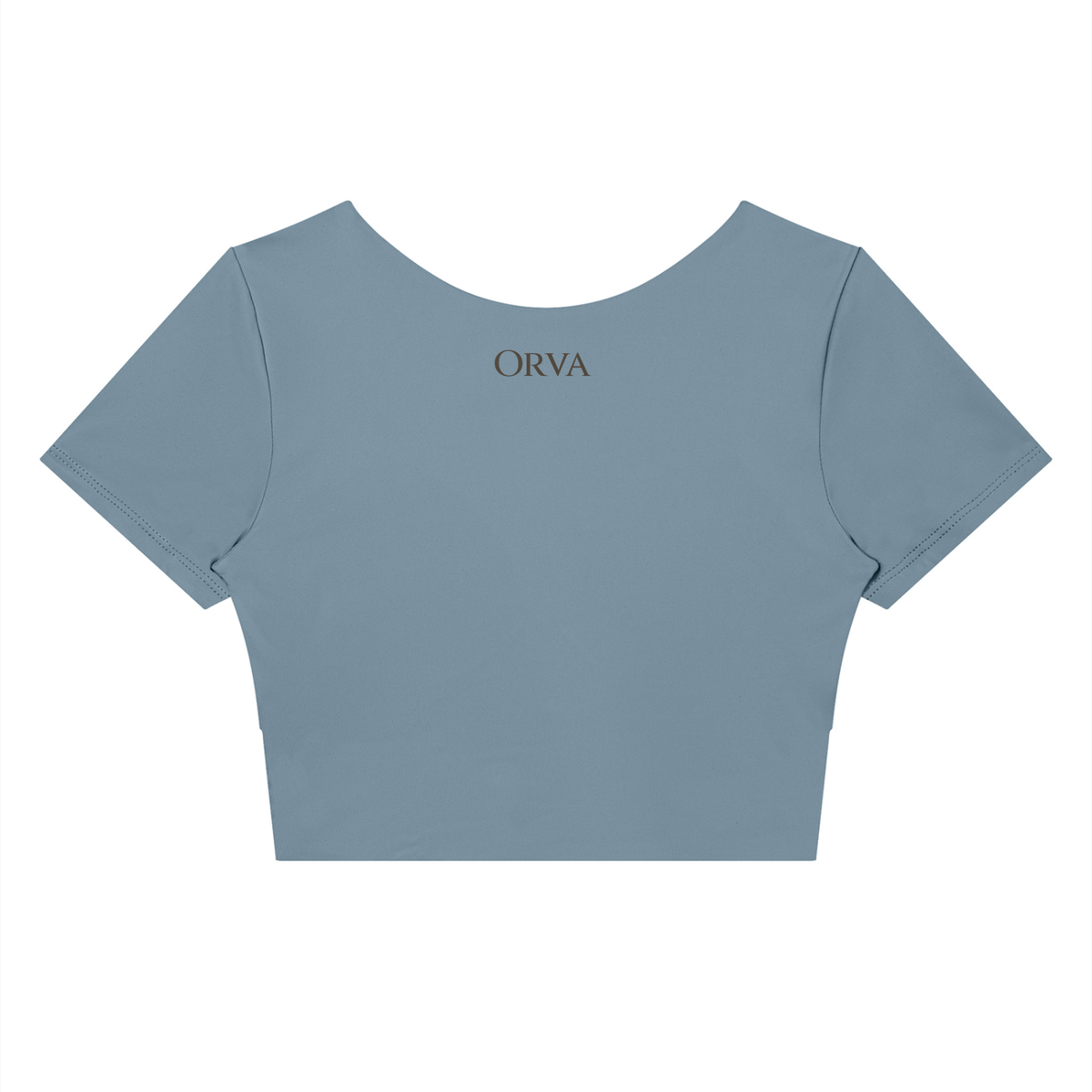 Women's Panelled Crop Yoga T-Shirt