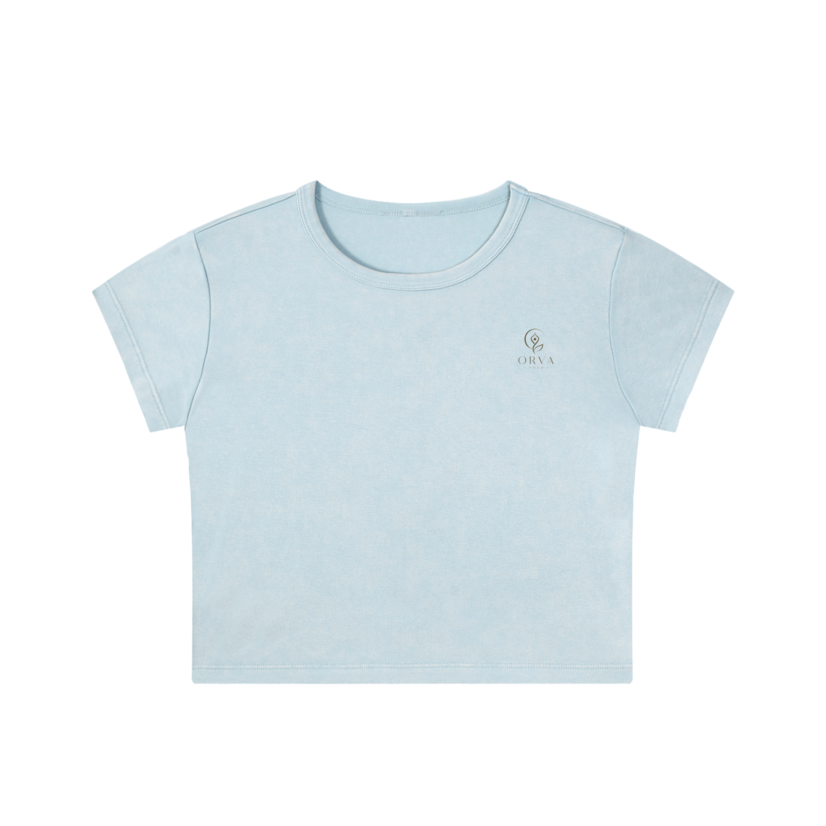 Snow Washed Crop Top