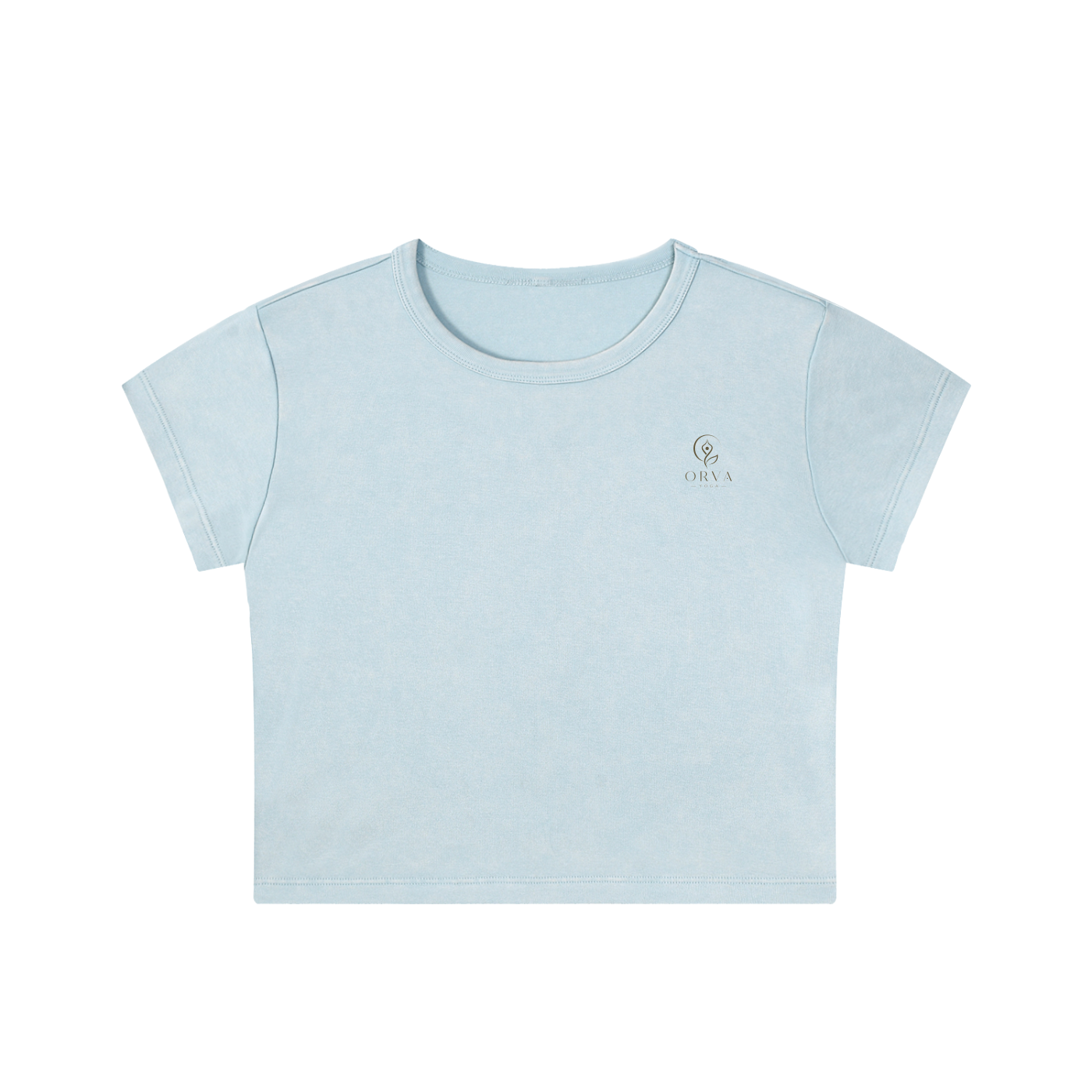 Snow Washed Crop Top