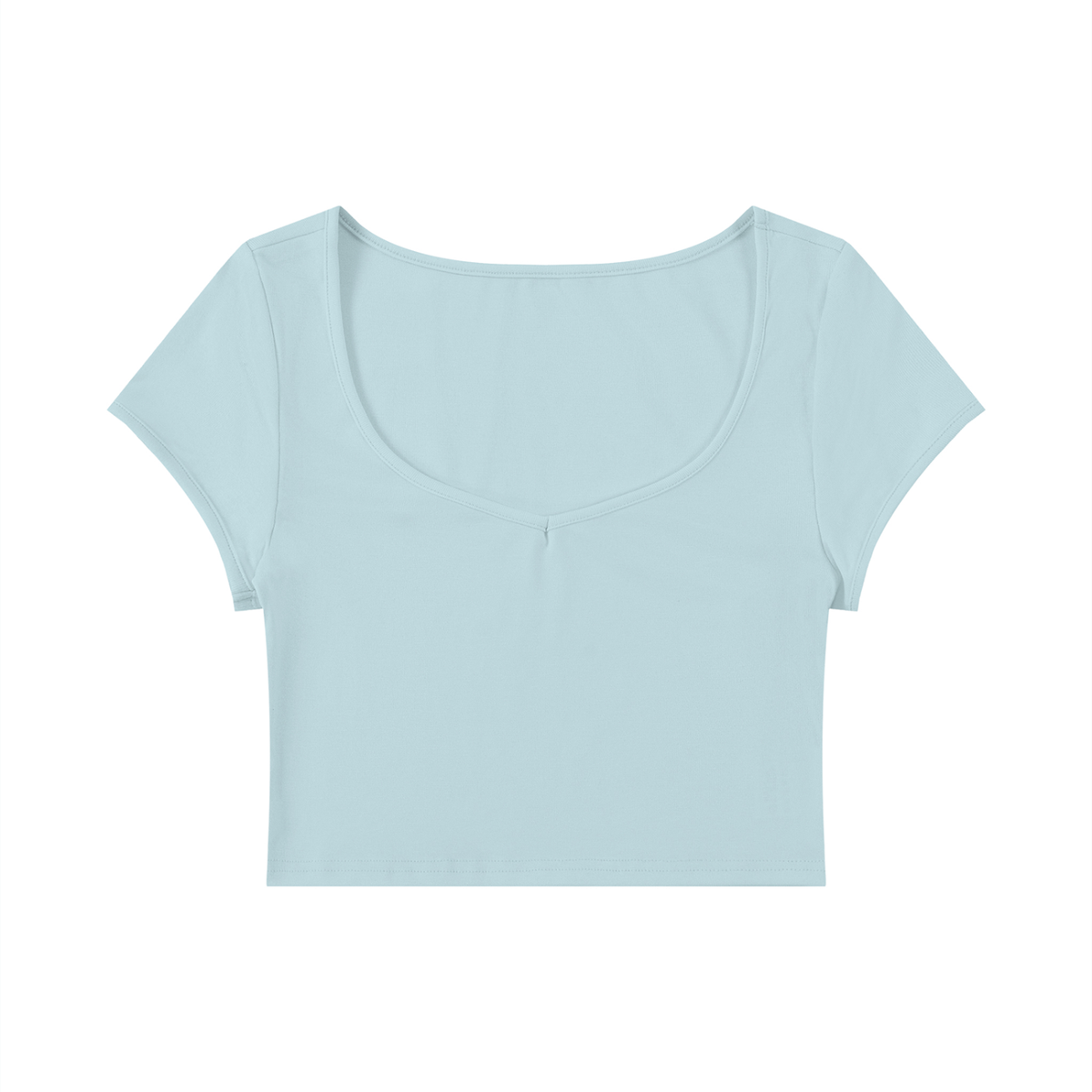 Women's Slim Cap Sleeve Crop T-Shirt