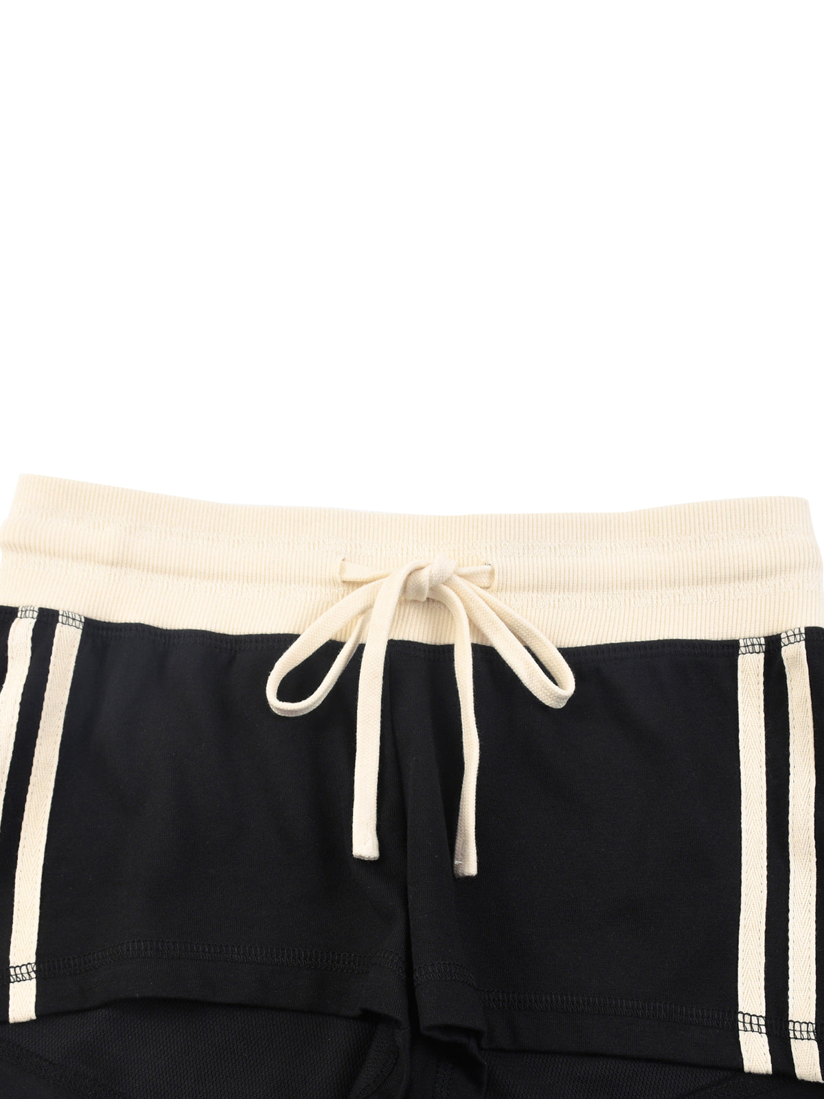 Women's Contrast Stripe Track Shorts