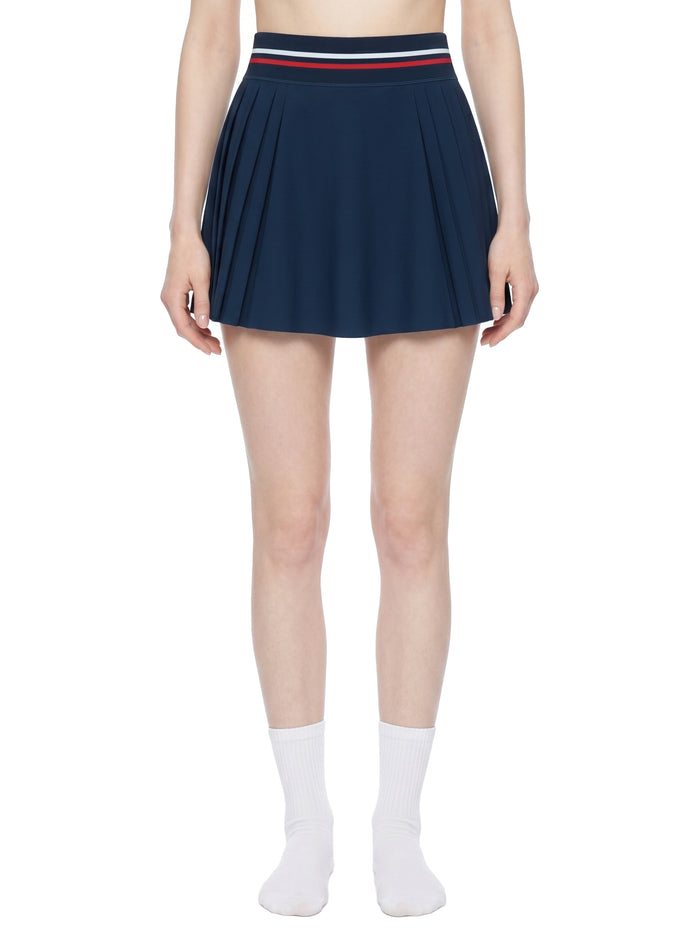 Women's Pleated Mini Skirt | High-Waisted Athletic Tennis & Golf Skort | Orva Yoga