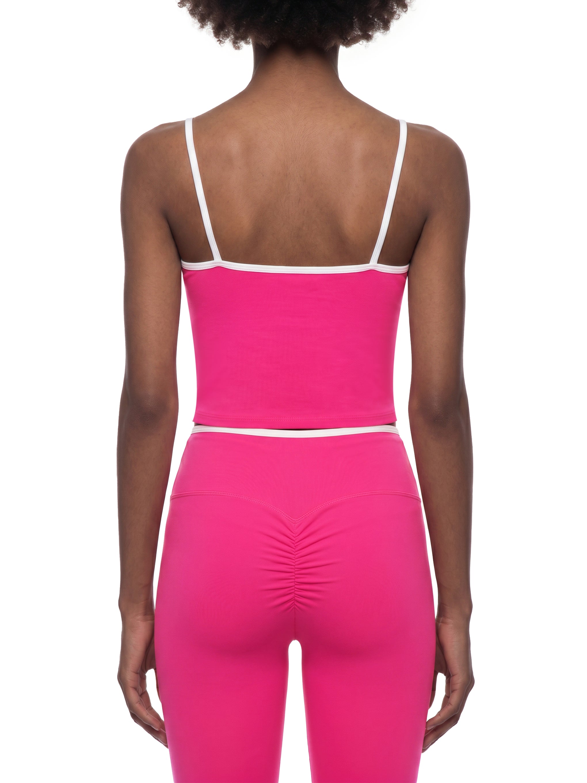 Women's Tight Color Block Yoga Tank Top
