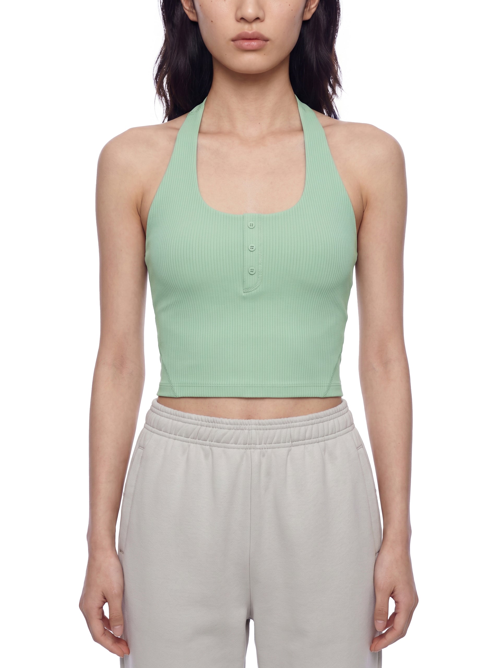 Women's Halter Yoga Tank Top