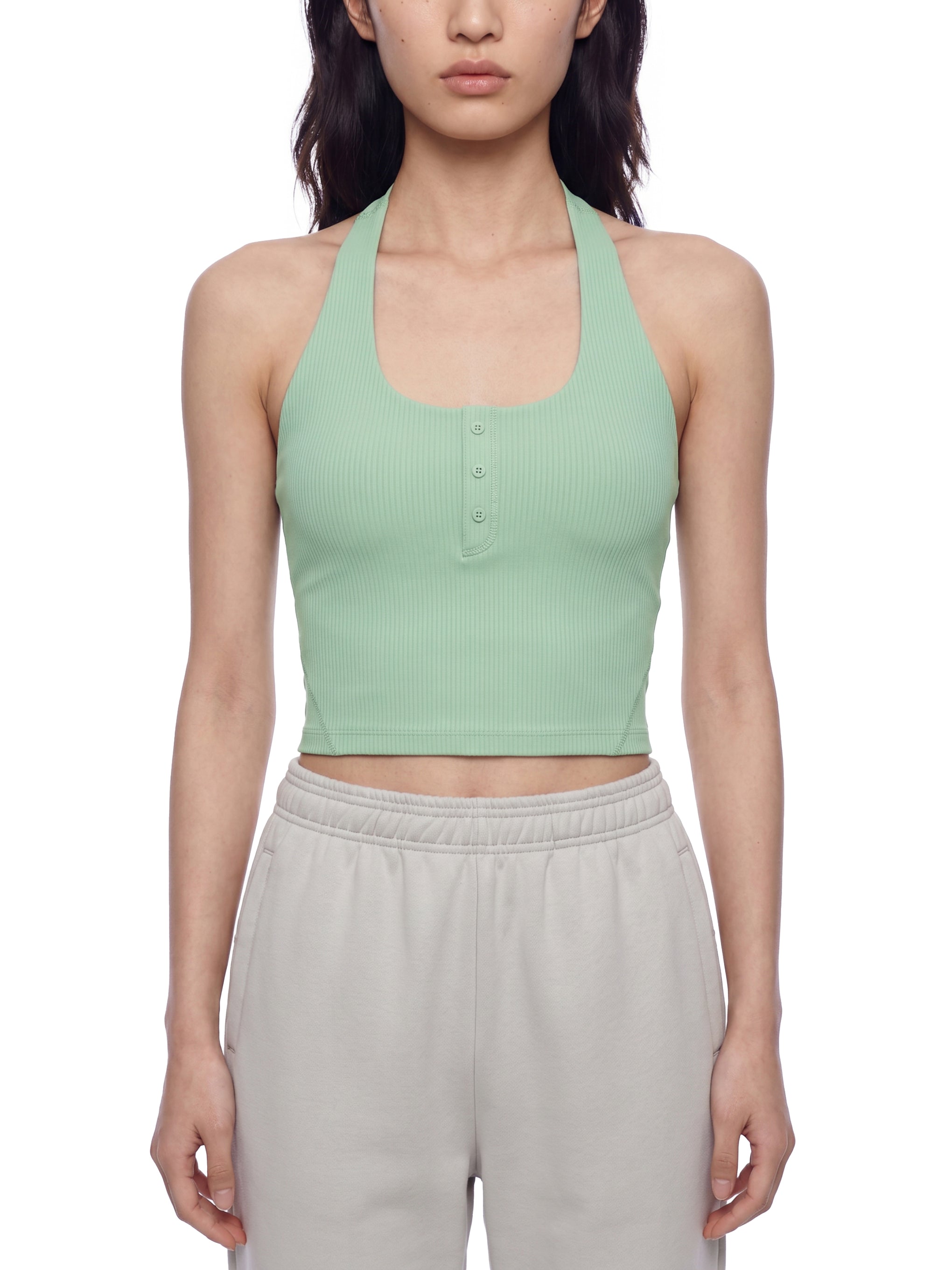 Women's Halter Yoga Tank Top