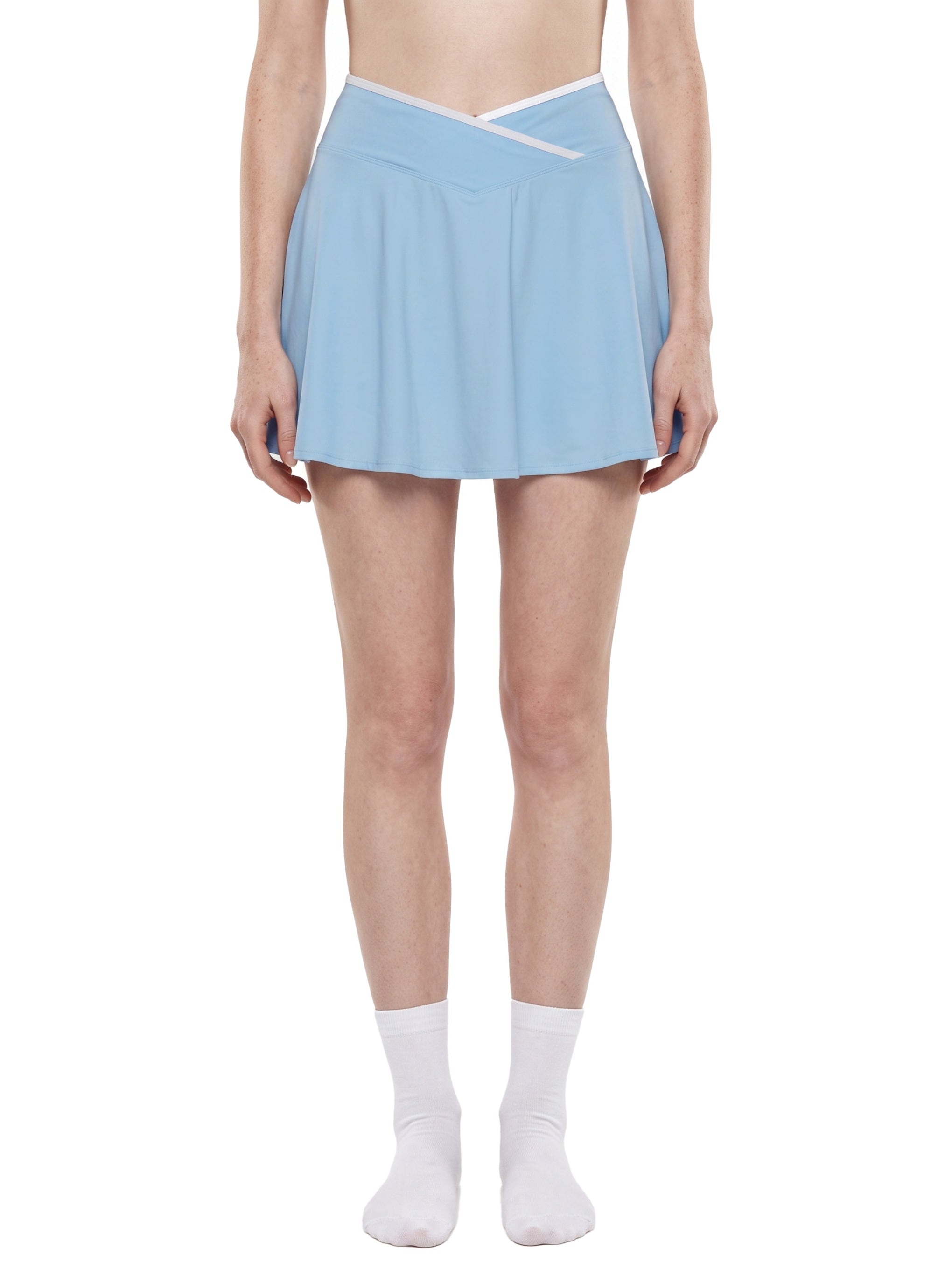 Women's Color Block A-Line Skirt