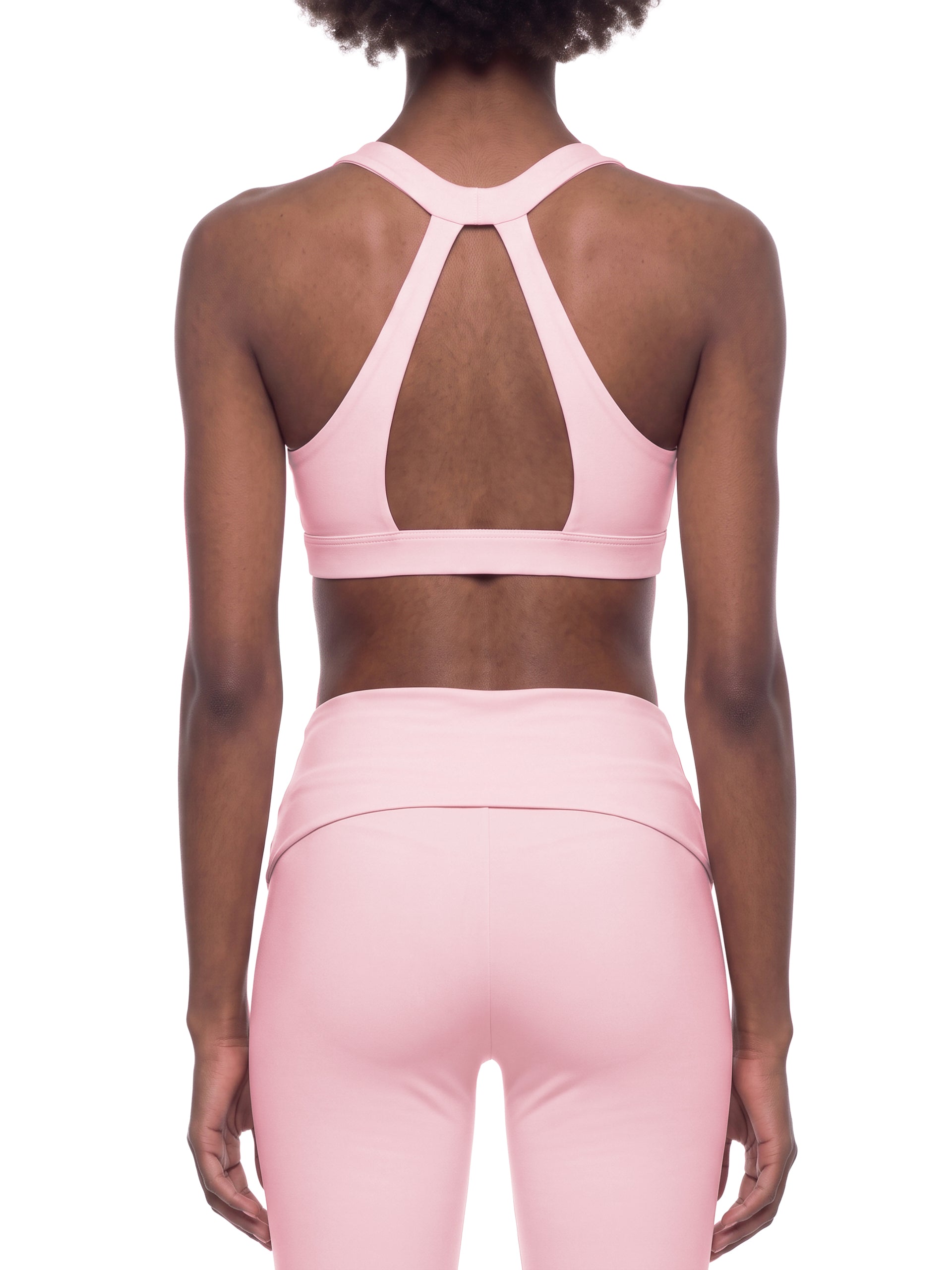 Women's Halter Cropped Sports Bra