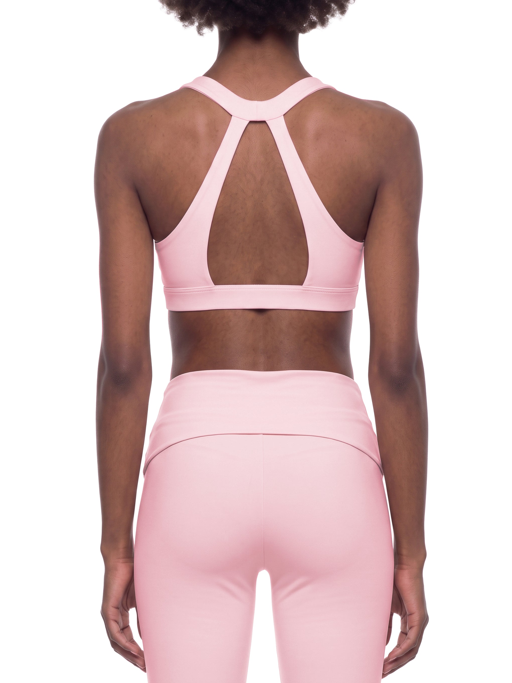 Women's Halter Cropped Sports Bra